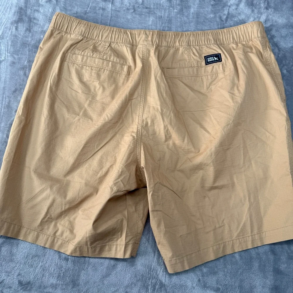 Eddie Bauer Shorts Mens XXL Comfort‎ Ripstop Iced Coffee Tan EB007427 NEW
